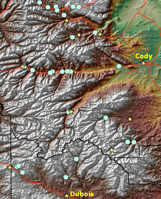 Shoshone National Forest - North Zone