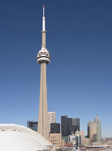 famous CN Tower in Toronto (photo courtesy of CN Tower)