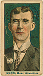 Connie Mack baseball card