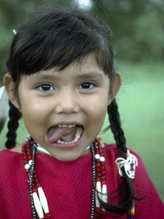 American Indian child photo
