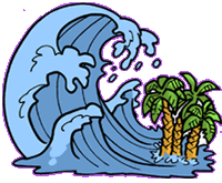 tsunami wave