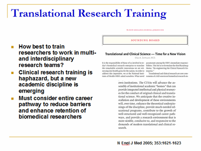 Translational Research Training