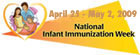 National Infant Immunization Week logo