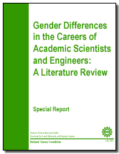 Gender Differences in the Careers of Academic Scientists and Engineers: A Literature Review