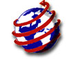 Image: Picture of a globe with a red arrow going around.  Logo of Overseas Briefing Center