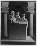 Suffrage leaders sculpture