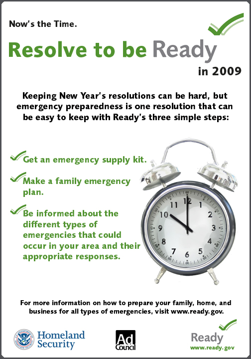 Resolve To Be Ready Poster
