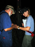 Image of ARMI researchers collecting data