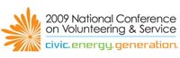 National Conference on Voluteering and Service Logo