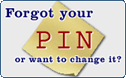 Forgot your PIN or want to change it?