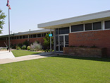 Front view of laboratory