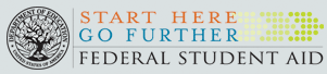 U.S. Department of Education and Federal Student Aid logo (Start Here. Go Further.)