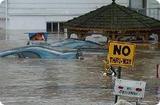 Flooding in Glenville, Delaware.