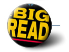 A detail of the Big Read logo