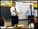 Secretary Duncan and Gov. O'Malley visit a classroom at Doswell Brooks Elementary School in Capitol Heights, Md.