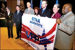 Wright-Patterson Air Force Base, Ohio, 88th Air Base Wing VPP Star celebration, December 12, 2008