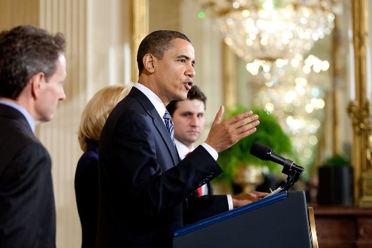 President Obama condemns AIG bonuses