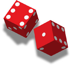Illustration of dice