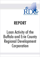 Report on Loan Activity of the Regional Development Corporation