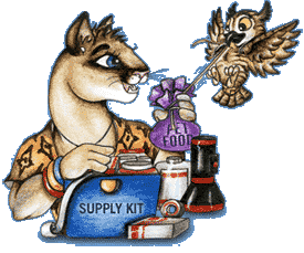 Daughter with Supply Kit