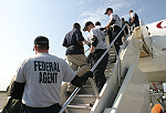 Illegal Immigrants Board Plane With Onlooking ICE Agents