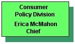 Consumer Policy Division - Erica McMahon Chief