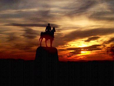 Sunset at Gettysburg