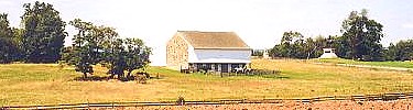 McPherson's Ridge and farm at Gettysburg.