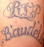 Tatoo of RIP Baudelio