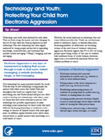 Electronic Agression tipsheet