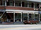 country store with porch and ramp