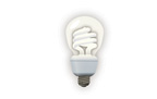 Types of CFLs: a-shaped, candle, globe, PAR reflectors, post, reflectors, spirals, and tube