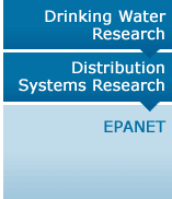 EPANET tracks the flow of water in each pipe, the pressure at each node, the height of the water in each tank, and the concentration of a chemical species throughout the network during a simulation period.