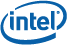 Intel logo and link