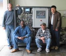 Photo of Dr. Mamadou Diallo and research team.