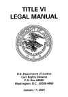 Title VI Legal Manual - click below