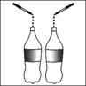 Image showing use of tincture of iodine to disinfect filtered settle water.