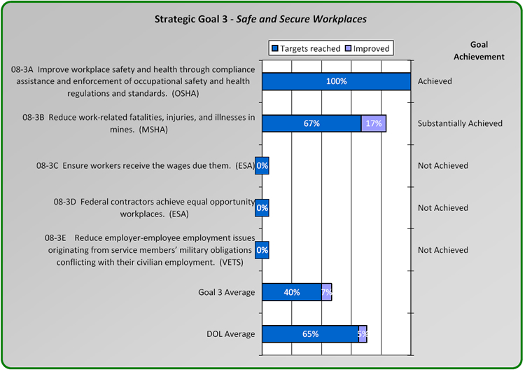 strategic goal 3 - Safe and Secure Workforces
