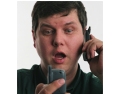 picture of upset man on phone