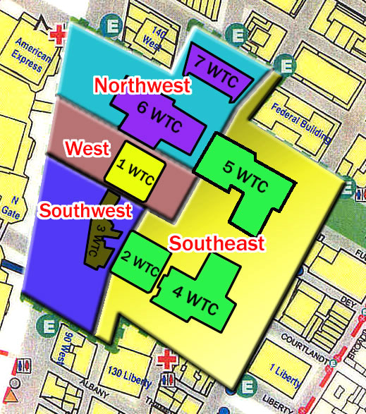 World Trade Center Map