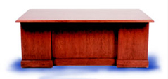 Symphony Desk, Front View.