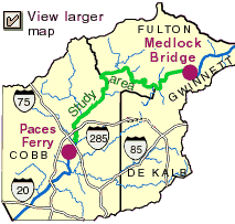 Go to a page describing the sampling sites