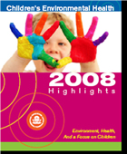 Cover of Childeren's Environmental health 2008