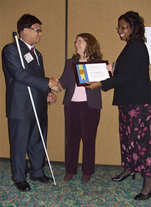 Photo of Ollie Cantos, Jean Langendorf, and Nicole Porter