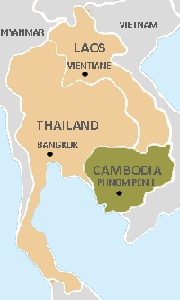 Map of Cambodia