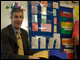 Secretary Arne Duncan  reads to first grade students at Bunker Hill Elementary school in Bunker Hill, WV.