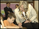 Secretary Spellings reads with students at Humboldt Park Charter School in Milwaukee, Wisconsin.