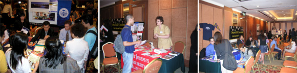 U.S. Universities and Colleges At A Study Fair