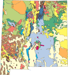 NM geologic map