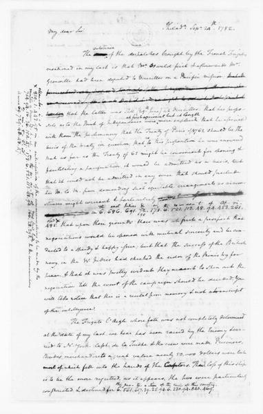 Image 722 of 1140, James Madison to Edmund Randolph, September 27, 17